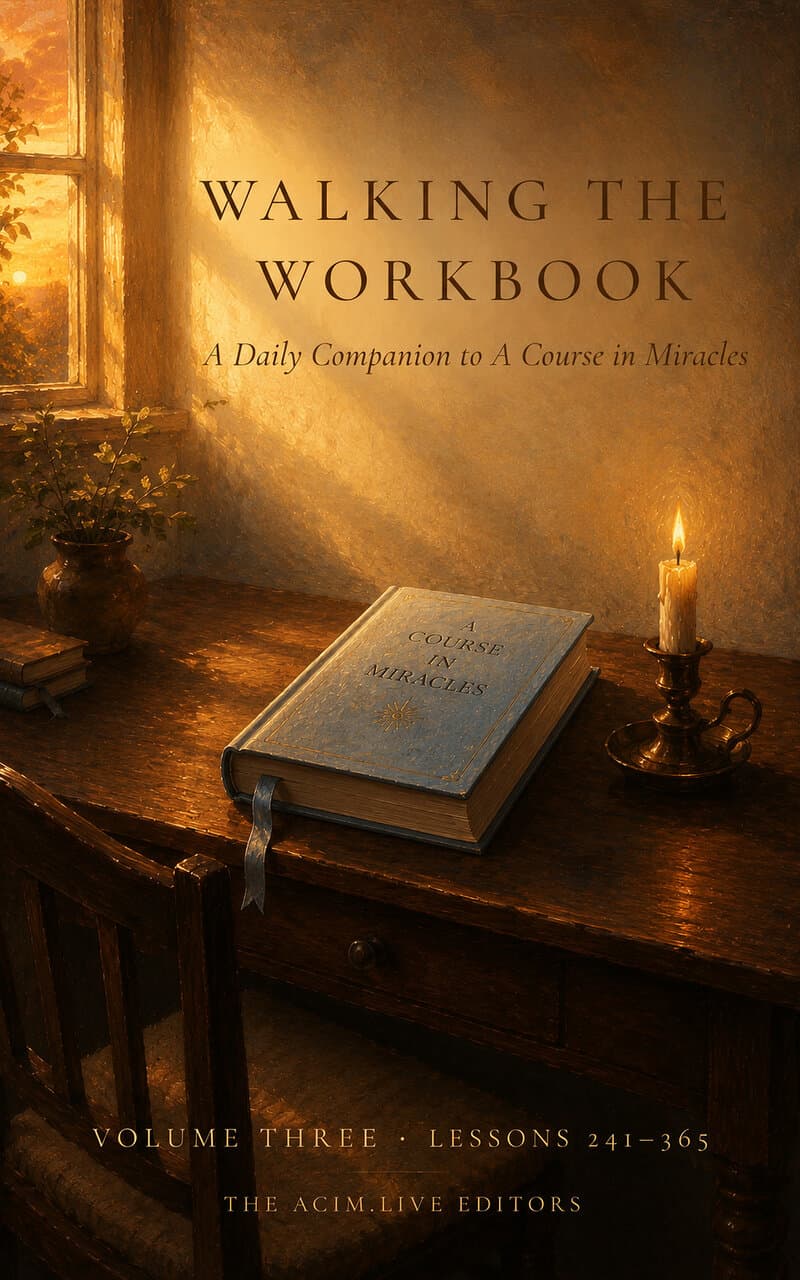 Walking the Workbook, Volume Three — A Daily Companion to A Course in Miracles, Lessons 241–365